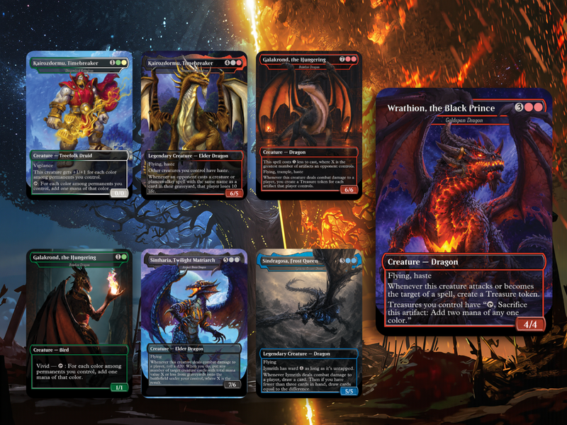 | New | WORLD OF WARCRAFT DRAGONS – 100-CARD FAN-MADE PROXY COMMANDER DECK | PrimeDecks
