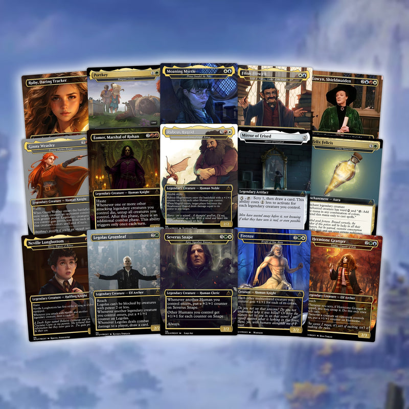 Dumbledore Light Magic Commander Deck | 107 Cards EDH Set | ProxyTCG
