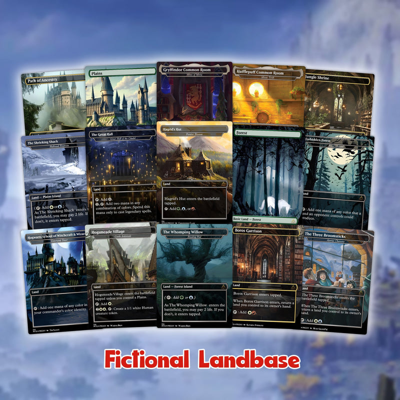 Dumbledore Light Magic Commander Deck | 107 Cards EDH Set | ProxyTCG