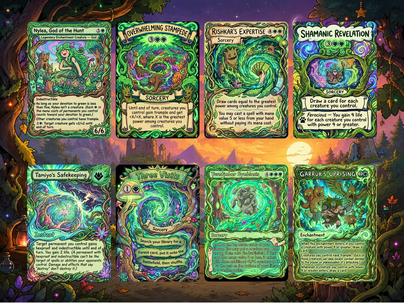 | New | Adventure Time Bello Commander Deck | 100-Card MTG Proxy EDH Set | PrimeDecks