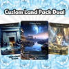 90-Card Custom Land Pack for Commander | Dual, Fetch, Shock, Triome & Utility Lands | ProxyTCG