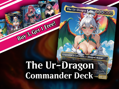 | New |The UR-DRAGON Commander Deck – 109+ Cards | PrimeDecks
