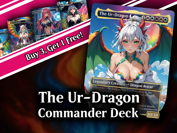 | New |The UR-DRAGON Commander Deck – 109+ Cards | PrimeDecks