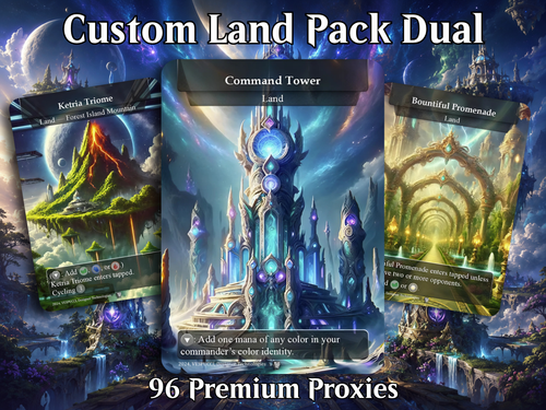 Dual, Fetch, Shock, Triome & Utility Lands | 90+ Cards | PrimeDecks
