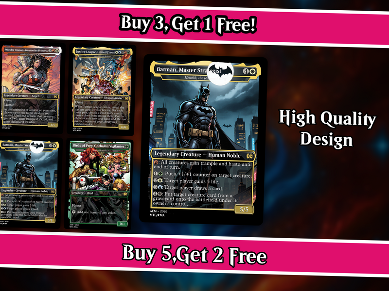 | New | DC Superhero Commander Deck | 120+ Cards | PrimeDecks