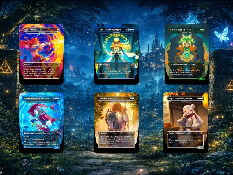 | New | Hyrule Reborn Zelda-Inspired Commander Proxy Deck | 100+ Cards | PrimeDecks