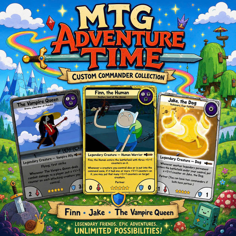 | New | Adventure time Commander Deck | PrimeDecks