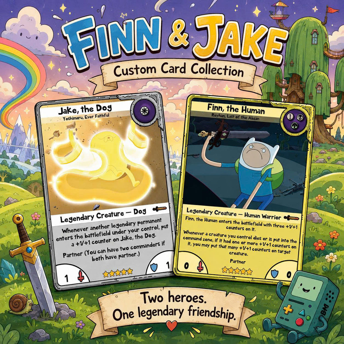 | New | Adventure time Commander Deck | PrimeDecks