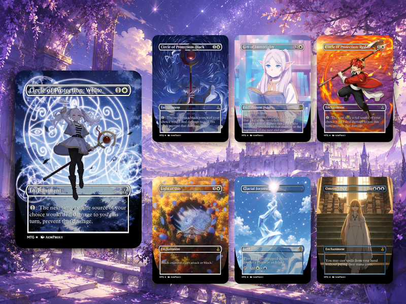 | New | Frieren the Slayer Anime Commander Deck | 100-Card MTG Proxy EDH Set | PrimeDecks