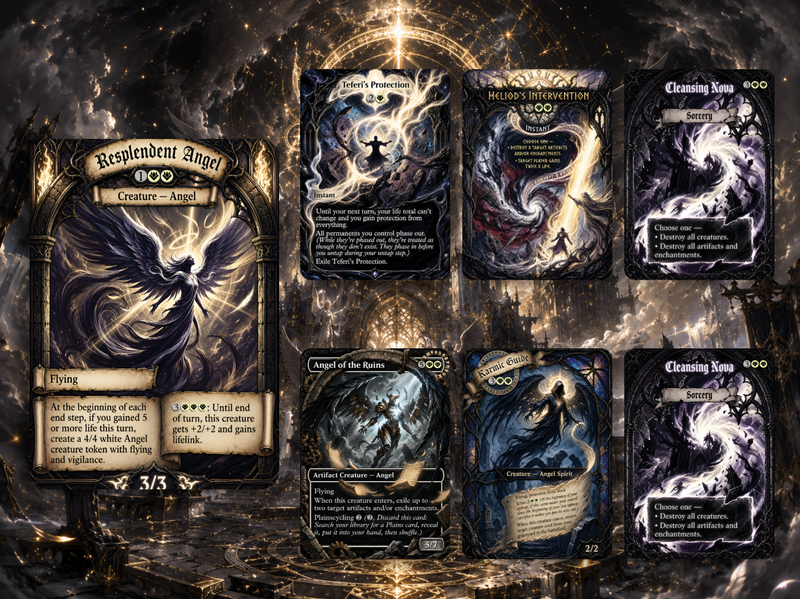 | New | Giada Angel Tribal Commander Proxy Deck | 100+ Premium MTG Proxy Cards | PrimeDecks
