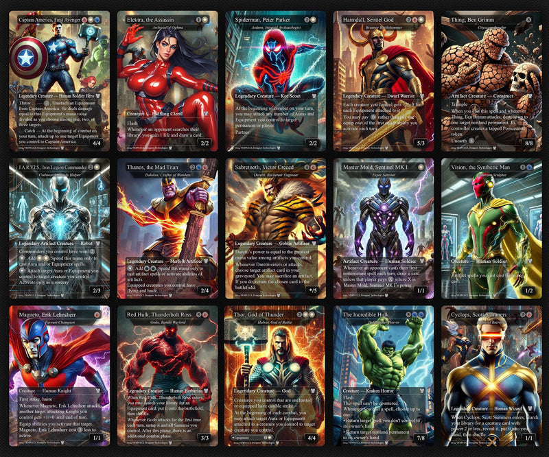 Captain America Super-Soldier Commander Deck | 123+ Cards | PrimeDecks