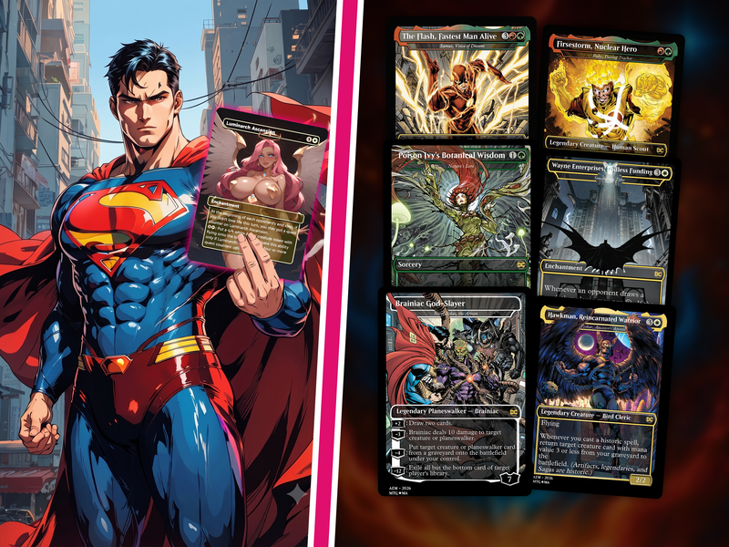 | New | DC Superhero Commander Deck | 120+ Cards | PrimeDecks