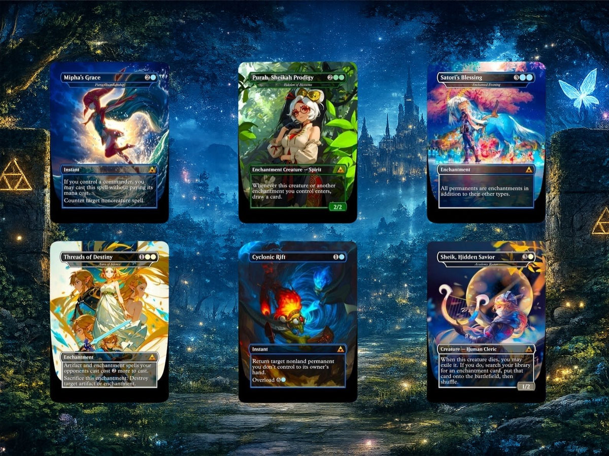 | New | Hyrule Reborn Zelda-Inspired Commander Proxy Deck | 100+ Cards | PrimeDecks