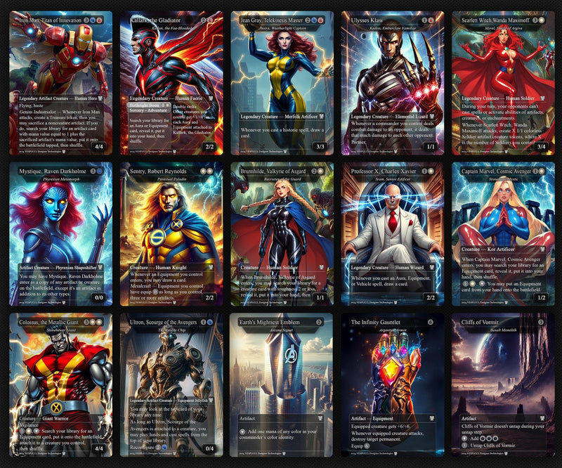 Captain America Super-Soldier Commander Deck | 123+ Cards | PrimeDecks