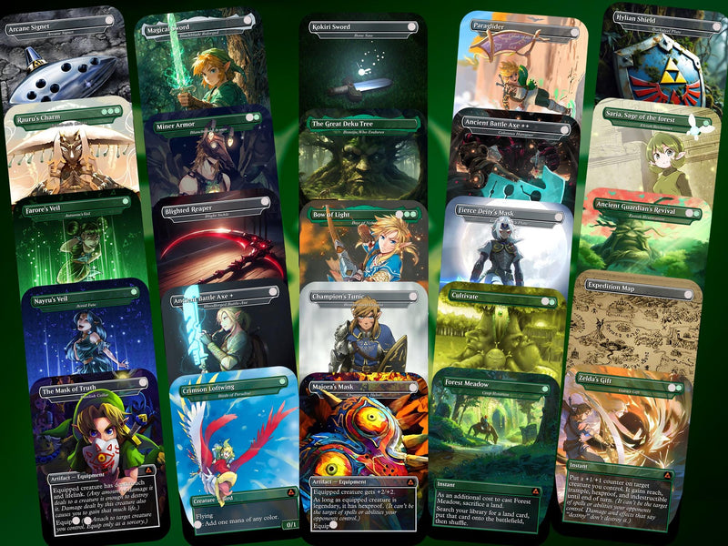 Savior II Anime Fantasy MTG Proxy Commander Deck | 116 Cards | ProxyTCG
