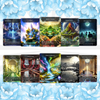 90-Card Custom Land Pack for Commander | Dual, Fetch, Shock, Triome & Utility Lands | ProxyTCG