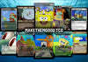 SpongeBob SquarePants MTG Proxy Commander Deck – Premium Collector Set | 113 Cards | ProxyTCG