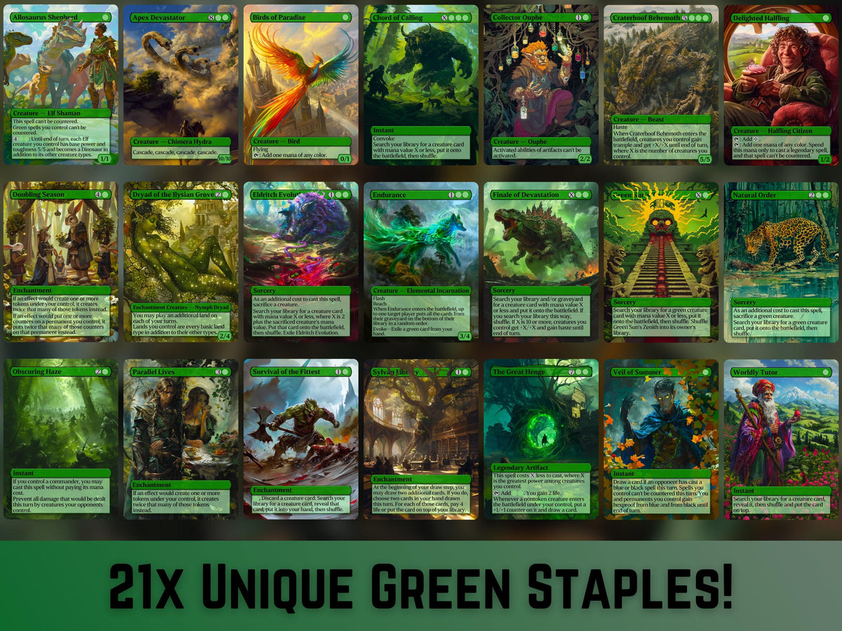 105-Card Commander Staples Bundle | Full-Art EDH Custom Cards | ProxyTCG
