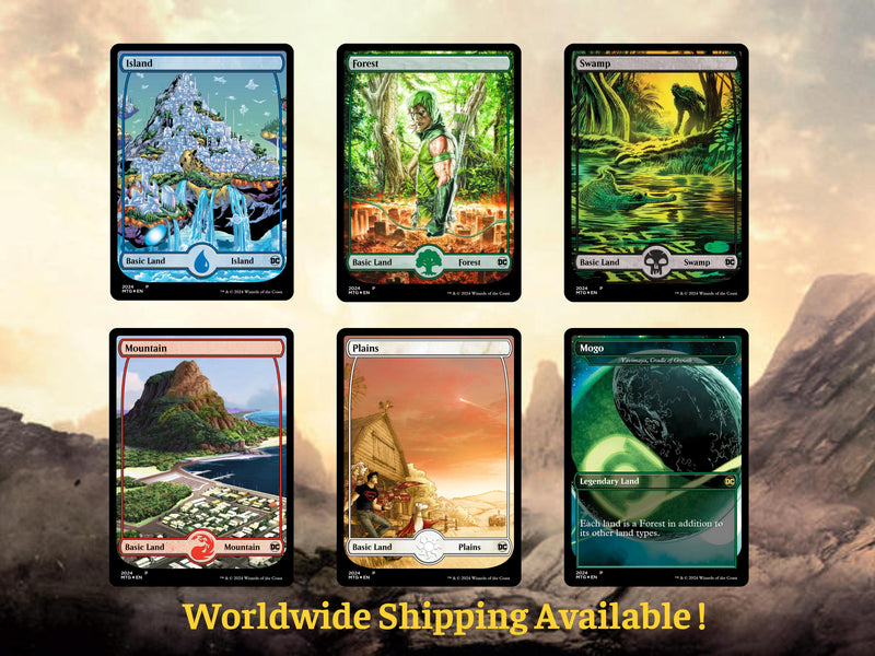 DC Superhero MTG Proxy Commander Deck | 120 Cards EDH Set | ProxyTCG