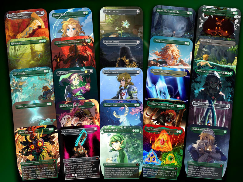 Savior II Anime Fantasy MTG Proxy Commander Deck | 116 Cards | ProxyTCG