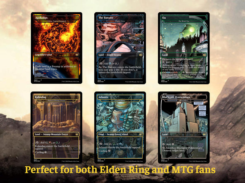 DC Superhero MTG Proxy Commander Deck | 120 Cards EDH Set | ProxyTCG