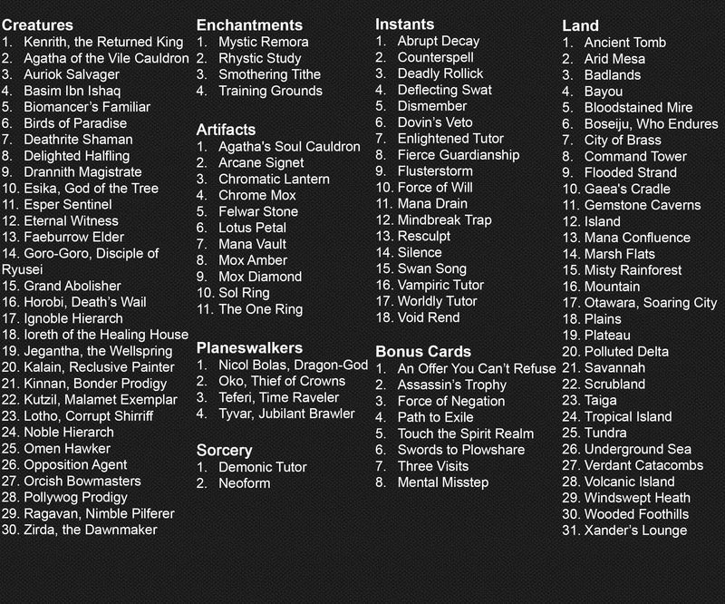 Mortal Themed Commander Deck | 121+ Cards  | PrimeDecks