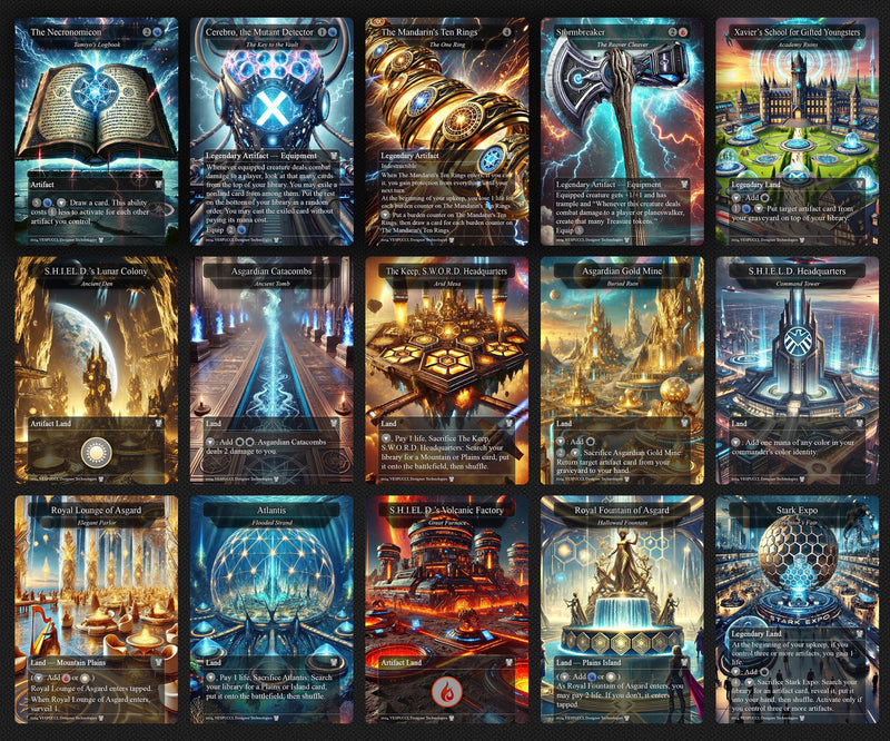 Captain America Super-Soldier Commander Deck | 123+ Cards | PrimeDecks