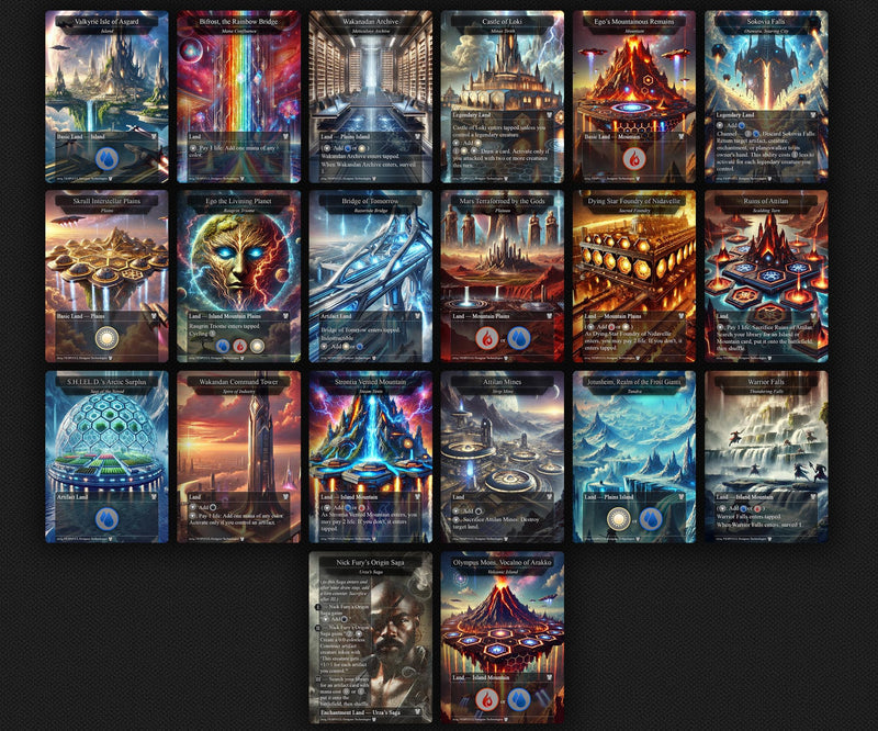 Captain America Super-Soldier Commander Deck | 123+ Cards | PrimeDecks