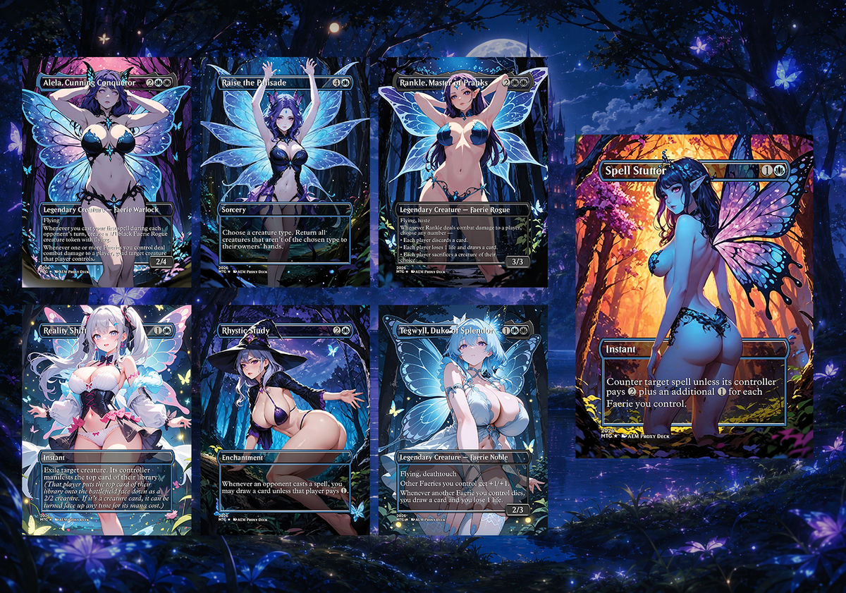 Alela Faeries Commander Deck | 93+ Cards | PrimeDecks