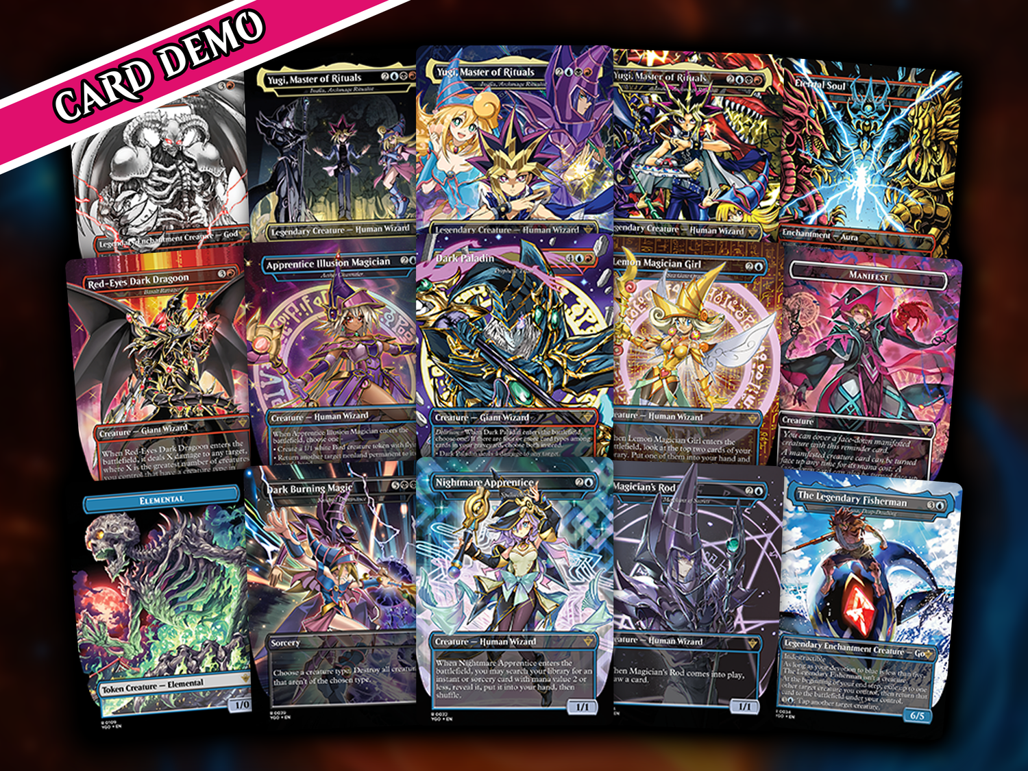 | New |Yugioh Dark Magic Commander Deck | 111+ Cards | PrimeDecks