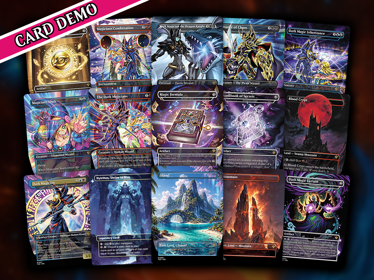 | New |Yugioh Dark Magic Commander Deck | 111+ Cards | PrimeDecks