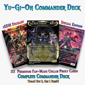 Yugioh Dark Magic Commander Deck | 111 CARDS | ProxyTCG