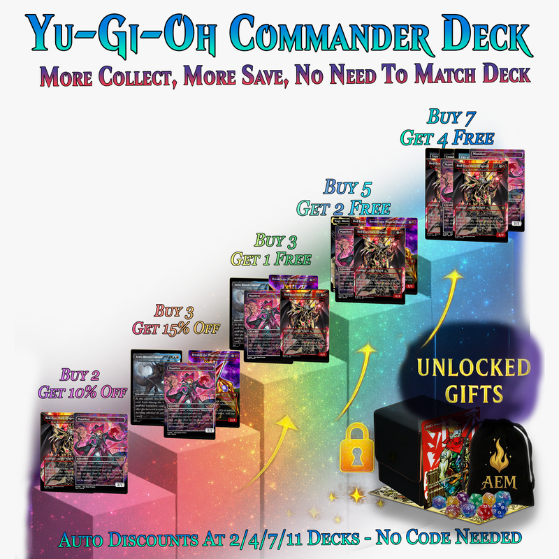 Yugioh Dark Magic Commander Deck | 111 CARDS | ProxyTCG