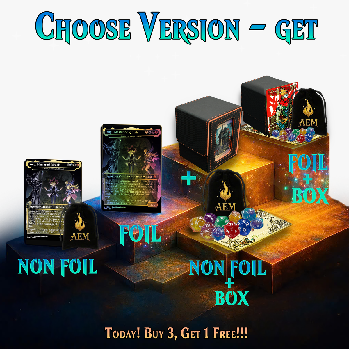 Yugioh Dark Magic Commander Deck | 111 CARDS | ProxyTCG