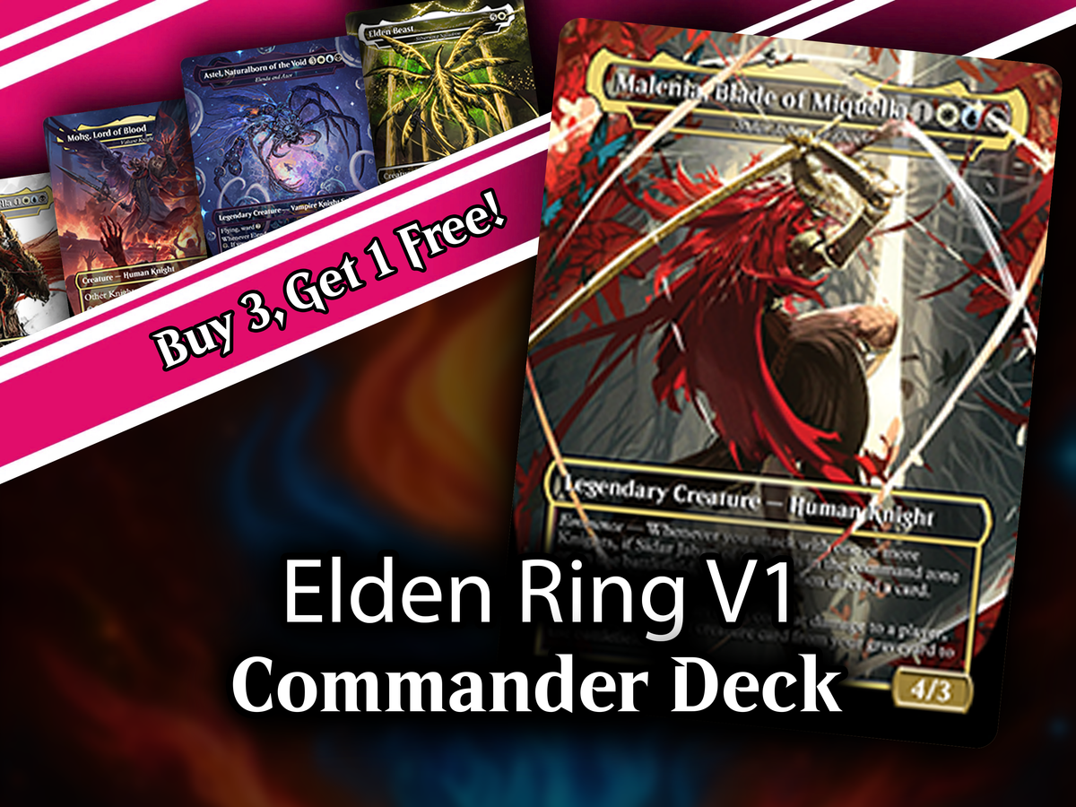 | New |Elden Ring Commander Deck –  100+ Cards | PrimeDecks