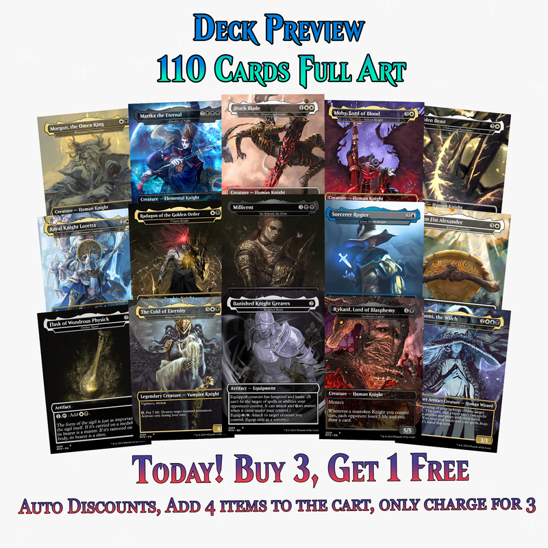 Elden Ring Commander Deck –  100+ Cards | PrimeDecks