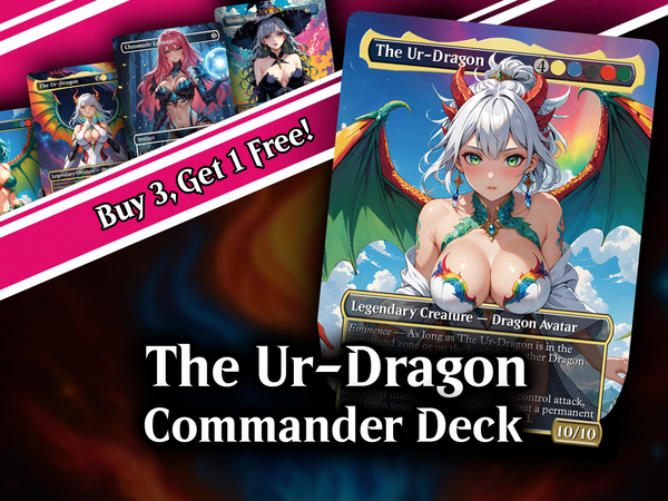 | New |The UR-DRAGON Commander Deck – 109+ Cards | PrimeDecks