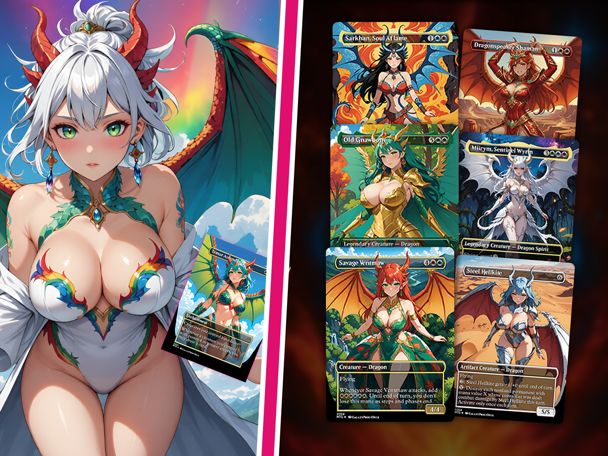 | New |The UR-DRAGON Commander Deck – 109+ Cards | PrimeDecks