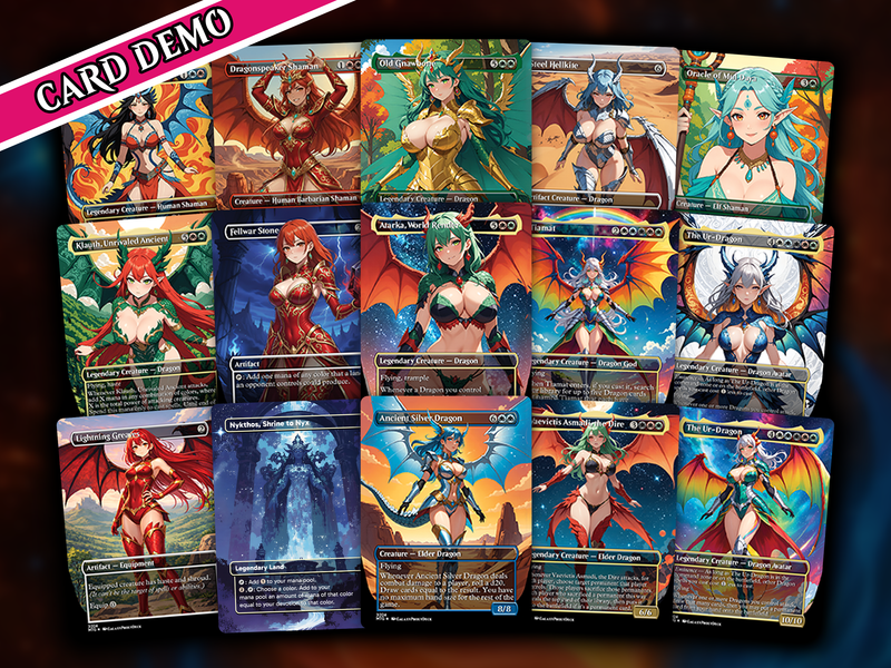 | New |The UR-DRAGON Commander Deck – 109+ Cards | PrimeDecks