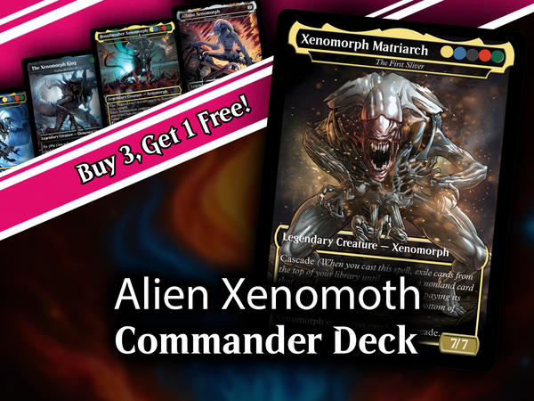 | New |Xenomoth Alien Commander Deck – 113+ Cards | PrimeDecks