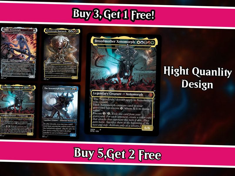 | New |Xenomoth Alien Commander Deck – 113+ Cards | PrimeDecks