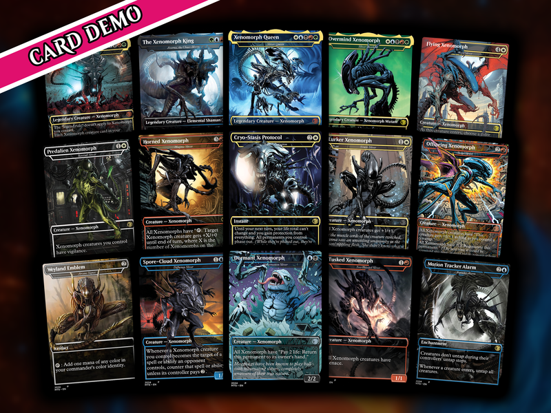 | New |Xenomoth Alien Commander Deck – 113+ Cards | PrimeDecks