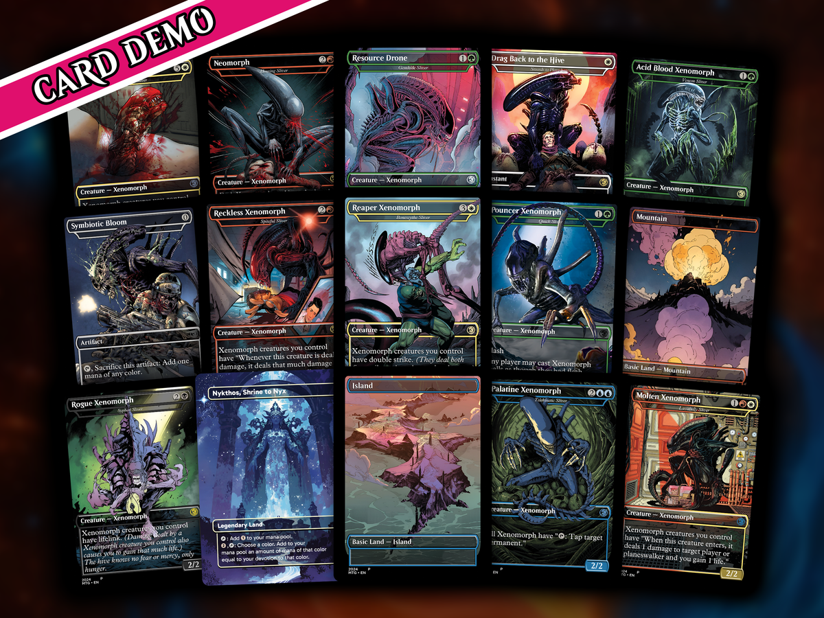 | New |Xenomoth Alien Commander Deck – 113+ Cards | PrimeDecks