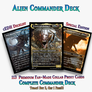 Xenomoth Alien Commander Deck – 113 CARDS | ProxyTCG