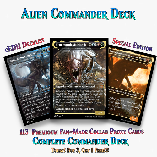 Xenomoth Alien Commander Deck – 113+ Cards | PrimeDecks