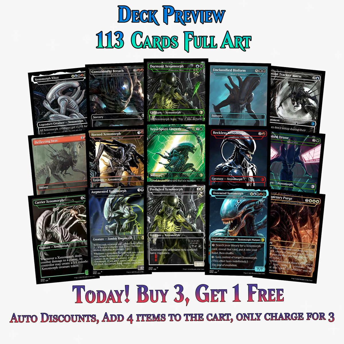 Xenomoth Alien Commander Deck – 113+ Cards | PrimeDecks