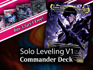 | New |Solo Leveling Commander Deck – 112+ Cards | PrimeDecks