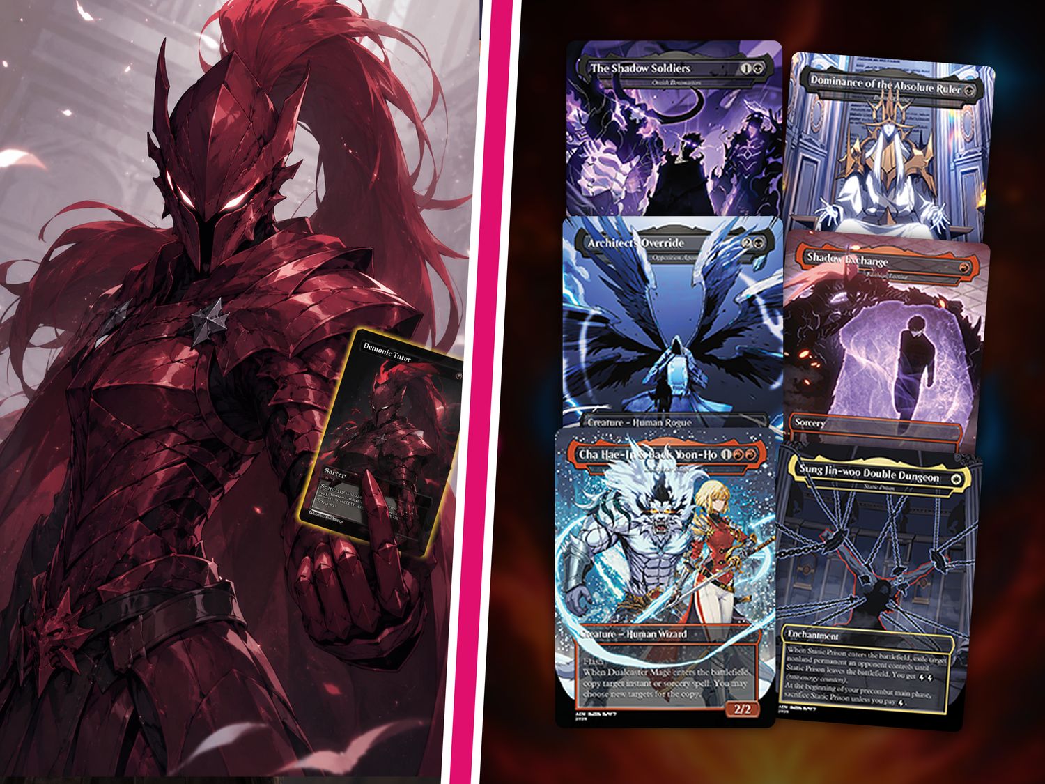 | New |Solo Leveling Commander Deck – 112+ Cards | PrimeDecks