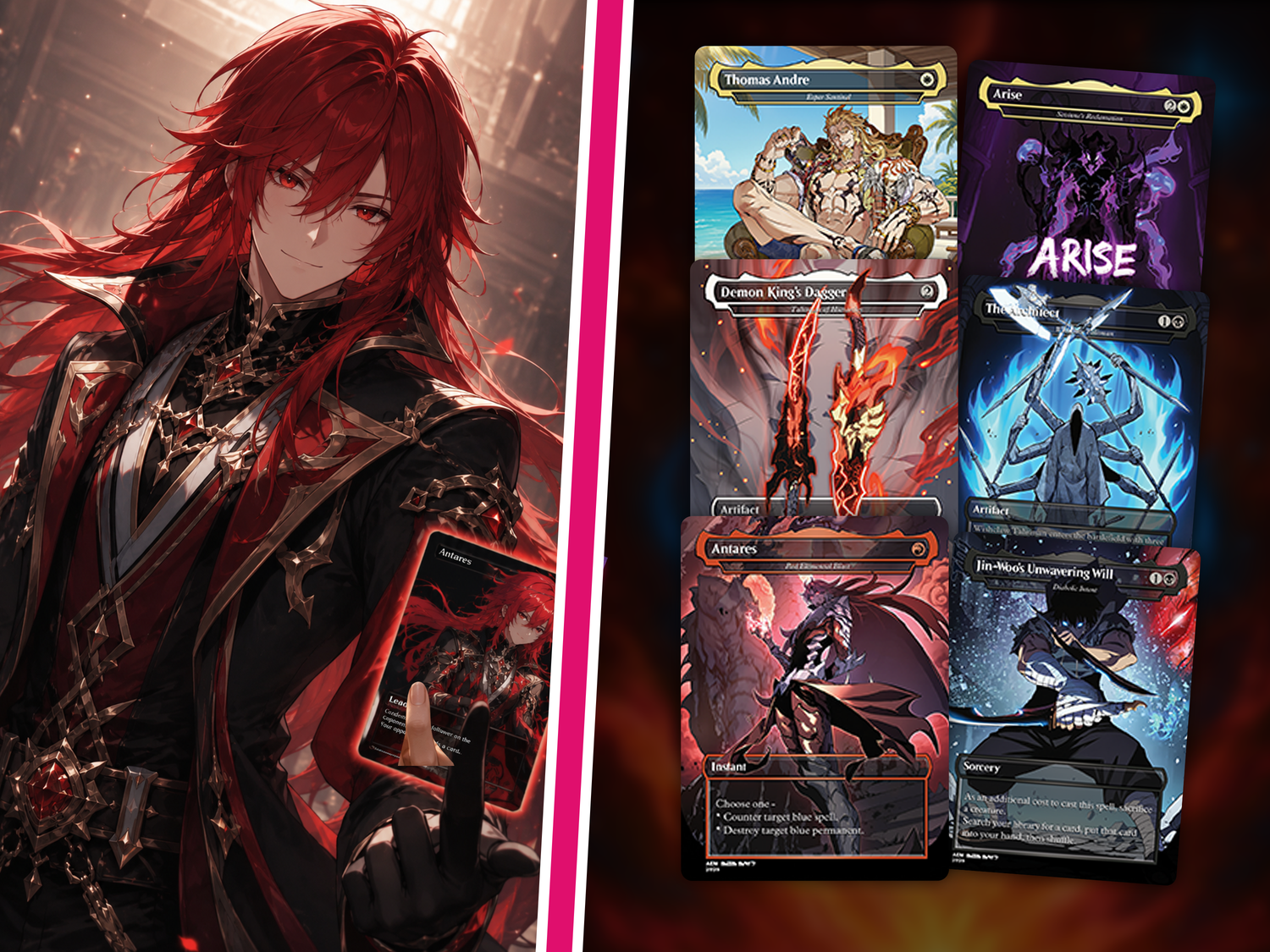 | New |Solo Leveling Commander Deck – 112+ Cards | PrimeDecks