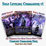 Solo Leveling Commander Deck – 112+ Cards | PrimeDecks